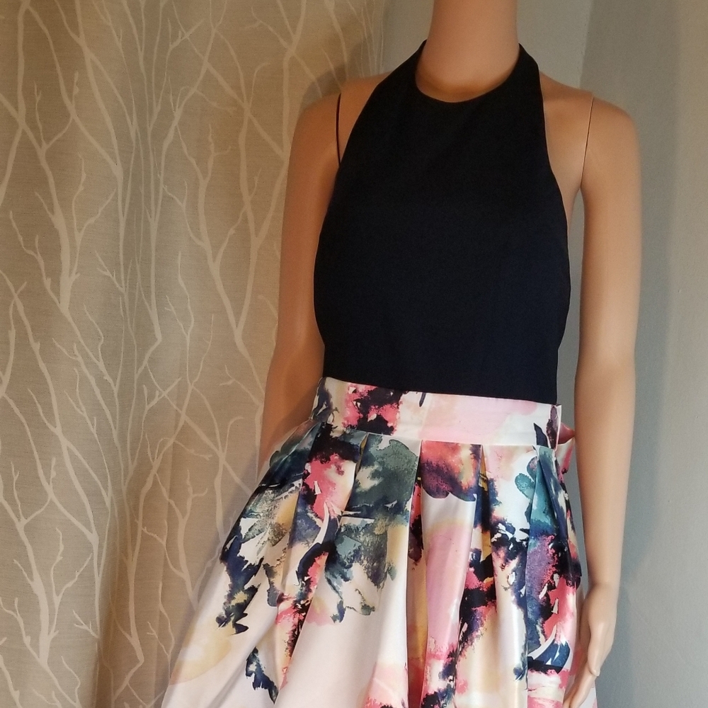 Ignite Evenings high low party gown dress